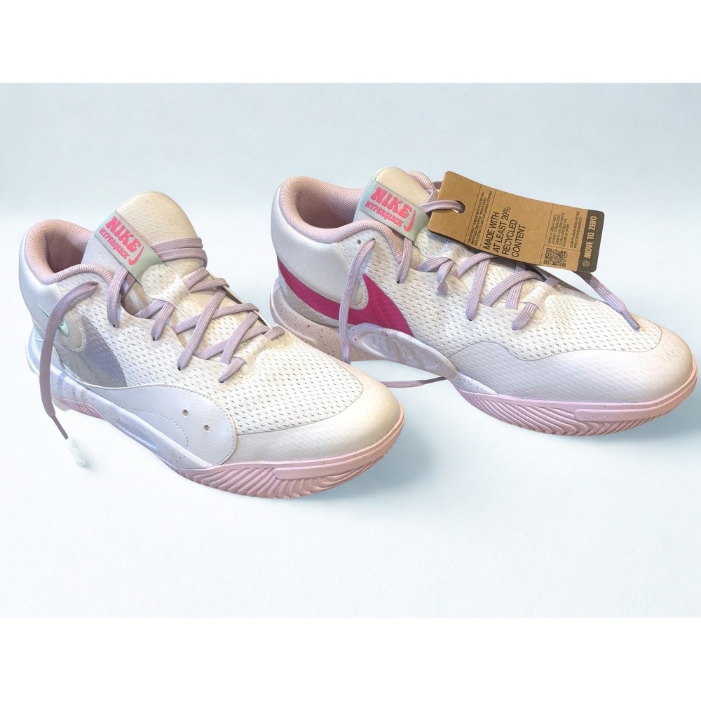 Nike Hyperquick SE Volleyball Shoes White Pink HF3240-100 NWT Menโ 10.5 Women 12